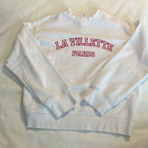 H+M Paris swearshirt